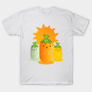 Kawaii Food Pineapple Funny Foods T-Shirt